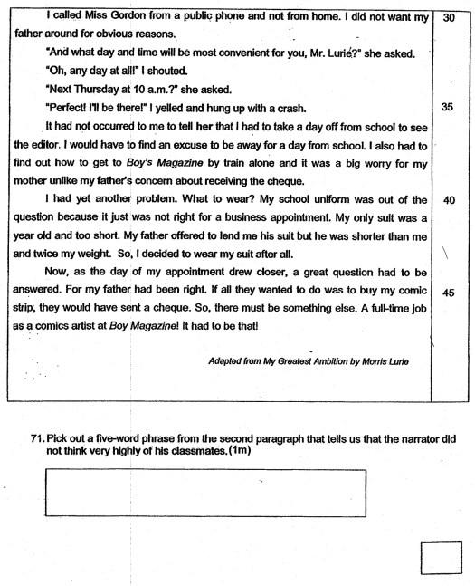 yishun free test paper tuition henry_park_2019_sa2b